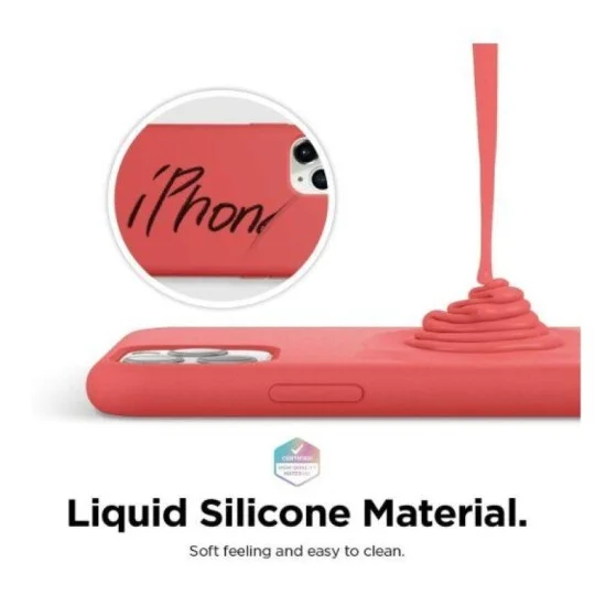 Case Iphone 11 Pro Max 6.5 Inch Silicone Elago (Red)